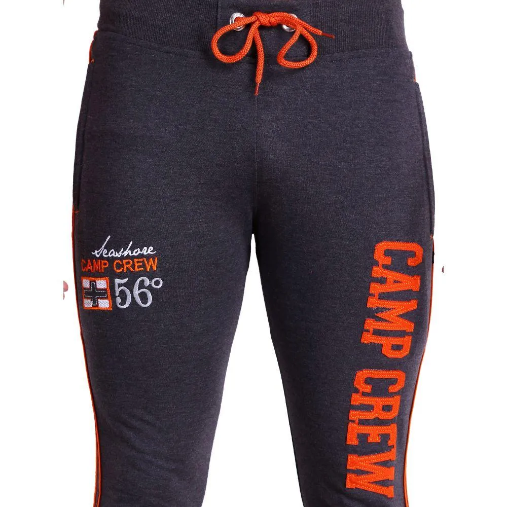 HiFlyers Mens Slimfit Track Pants (Anthra)