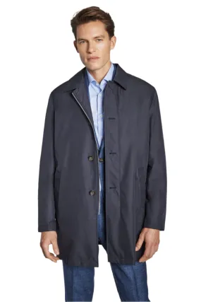 Jack Victor Harlow Raincoat - Navy
