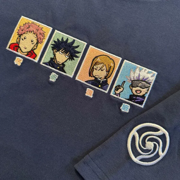 JJ K Character Faces Reactions Anime Shirts