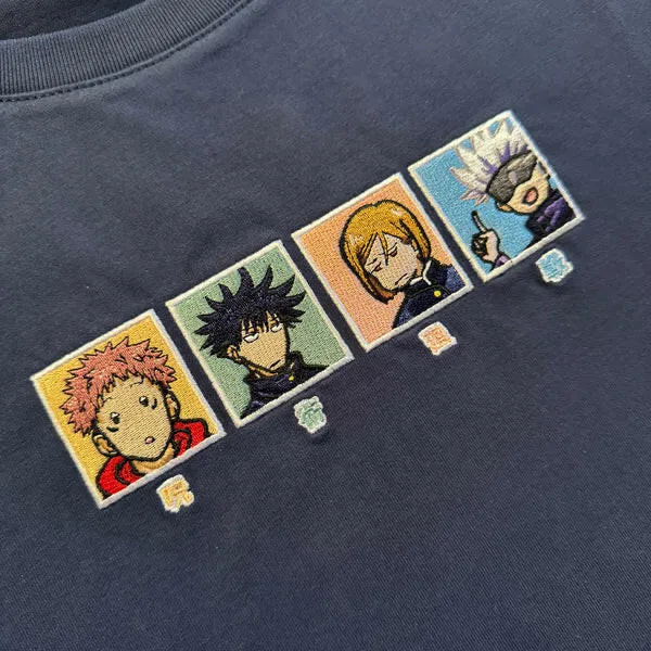 JJ K Character Faces Reactions Anime Shirts