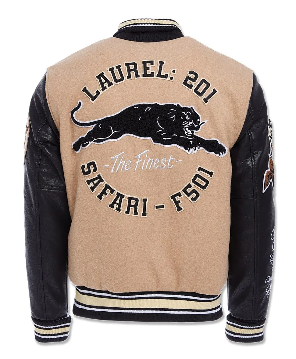 JORDAN CRAIG PANTERA VARSITY JACKET (SAFARI)