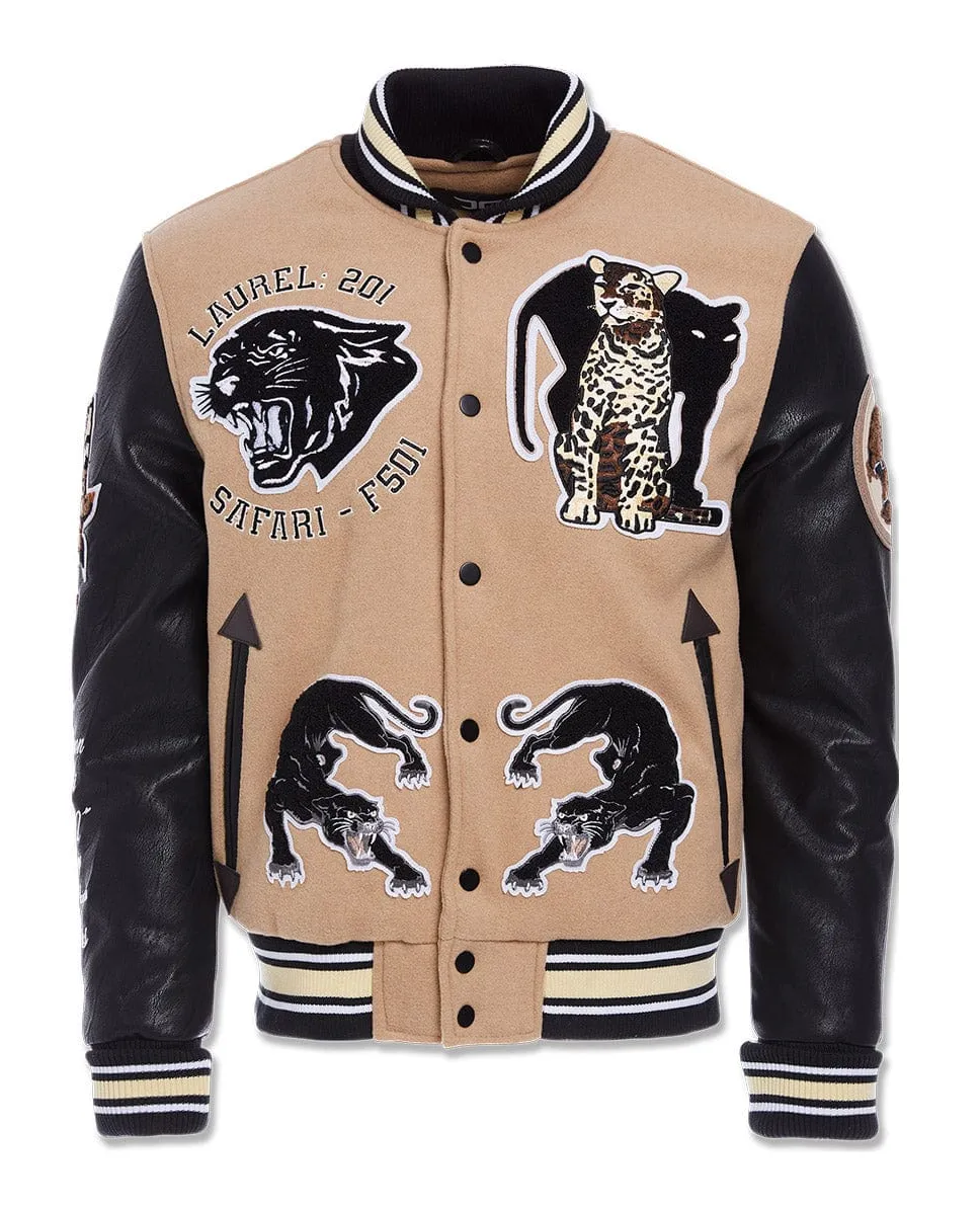 JORDAN CRAIG PANTERA VARSITY JACKET (SAFARI)