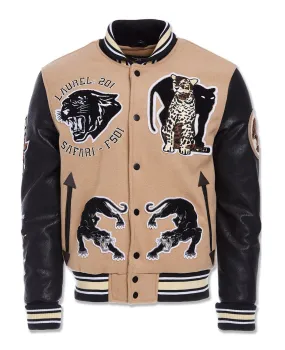 JORDAN CRAIG PANTERA VARSITY JACKET (SAFARI)