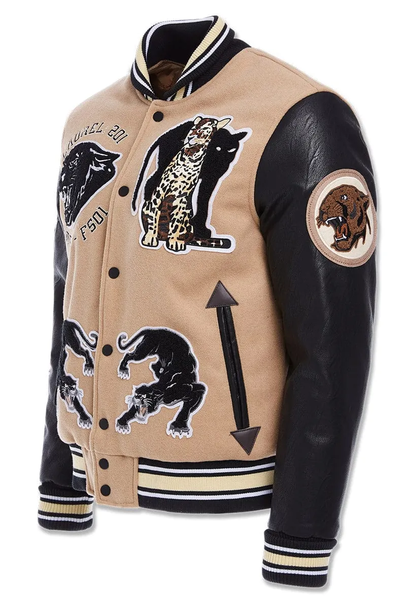 JORDAN CRAIG PANTERA VARSITY JACKET (SAFARI)