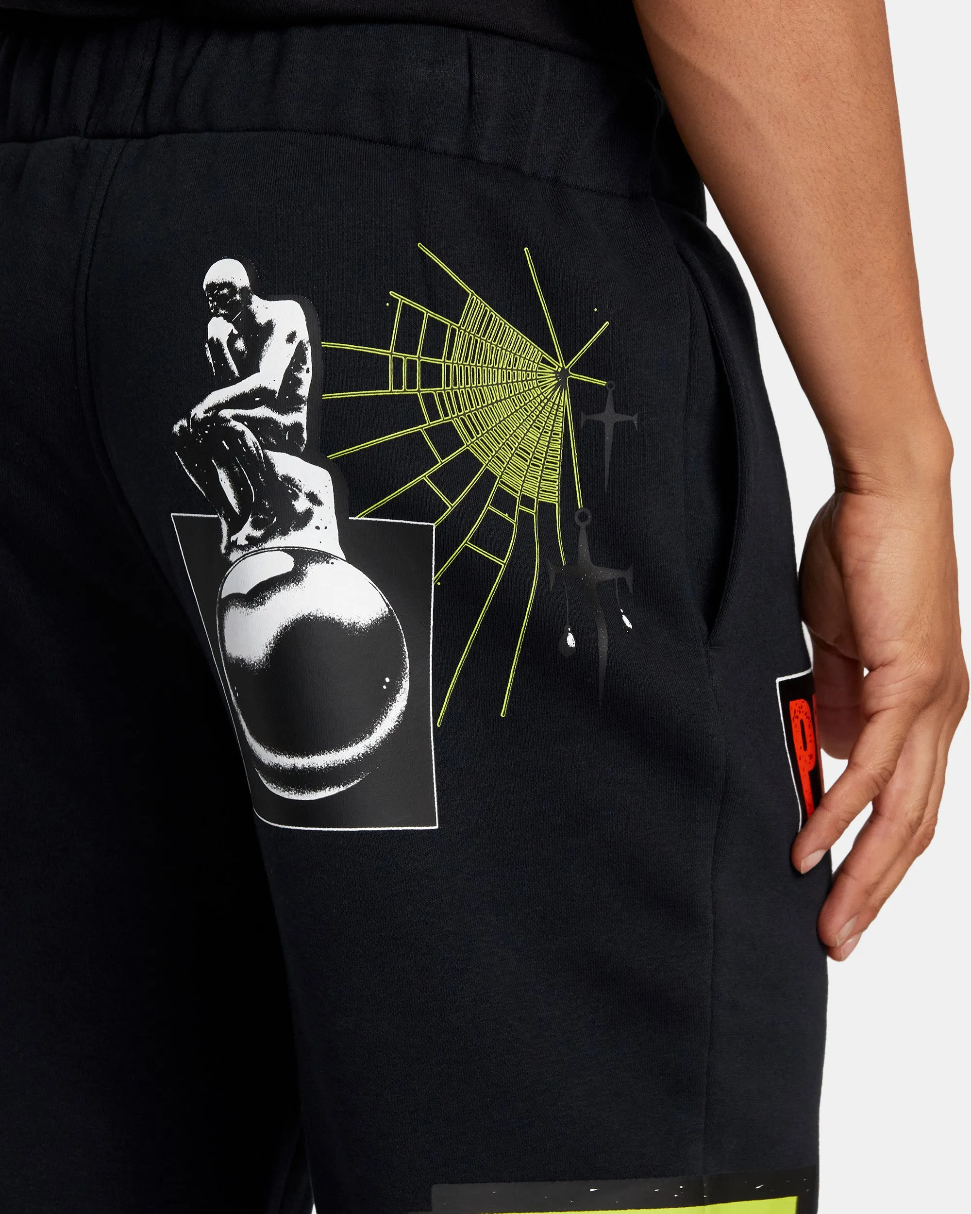 Kelsey Niziolek Web Post Fleece Pant - Black