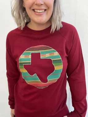 Lago Serape Wine Pullover