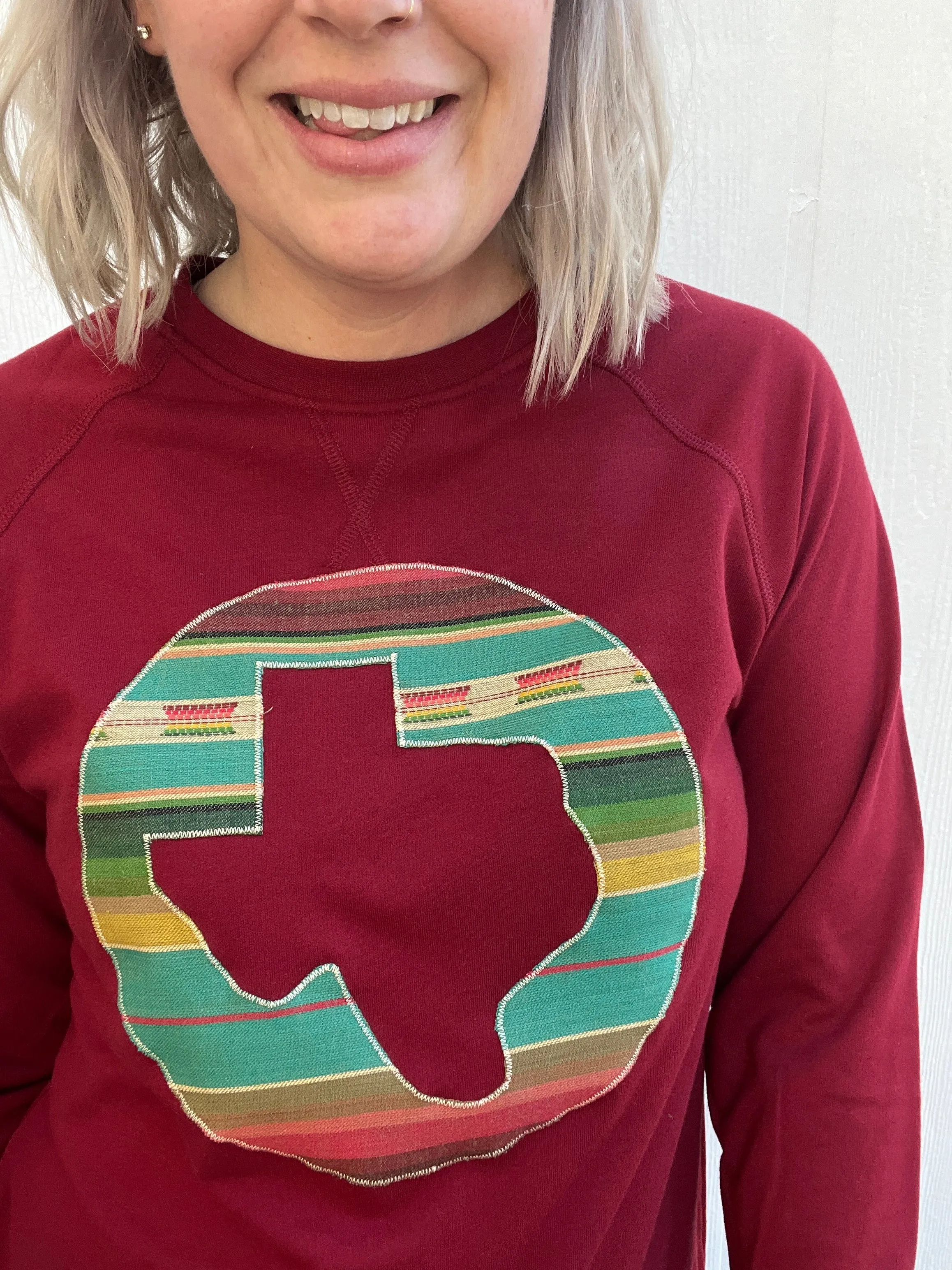 Lago Serape Wine Pullover