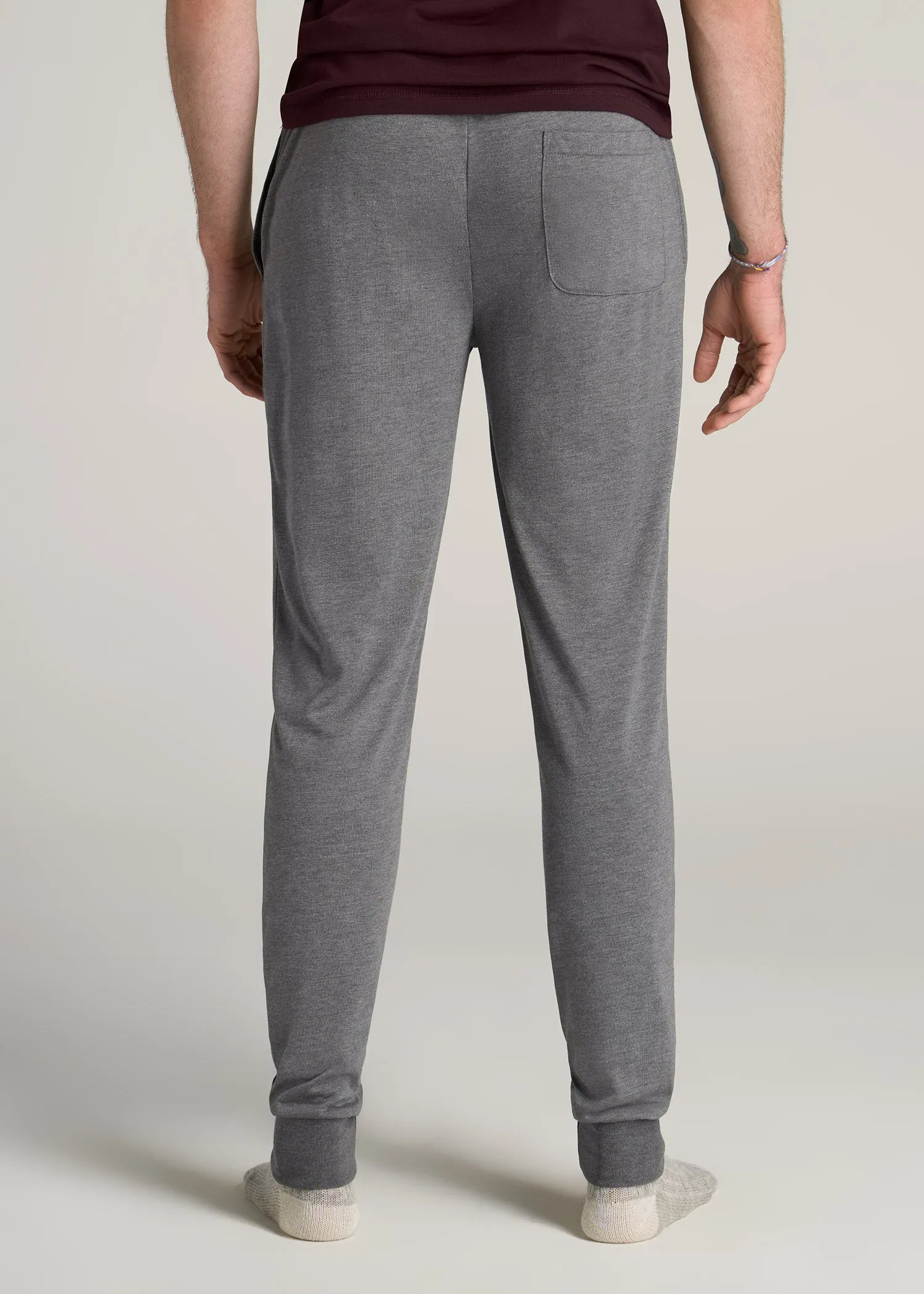 Lounge Pant Joggers for Tall Men in Charcoal