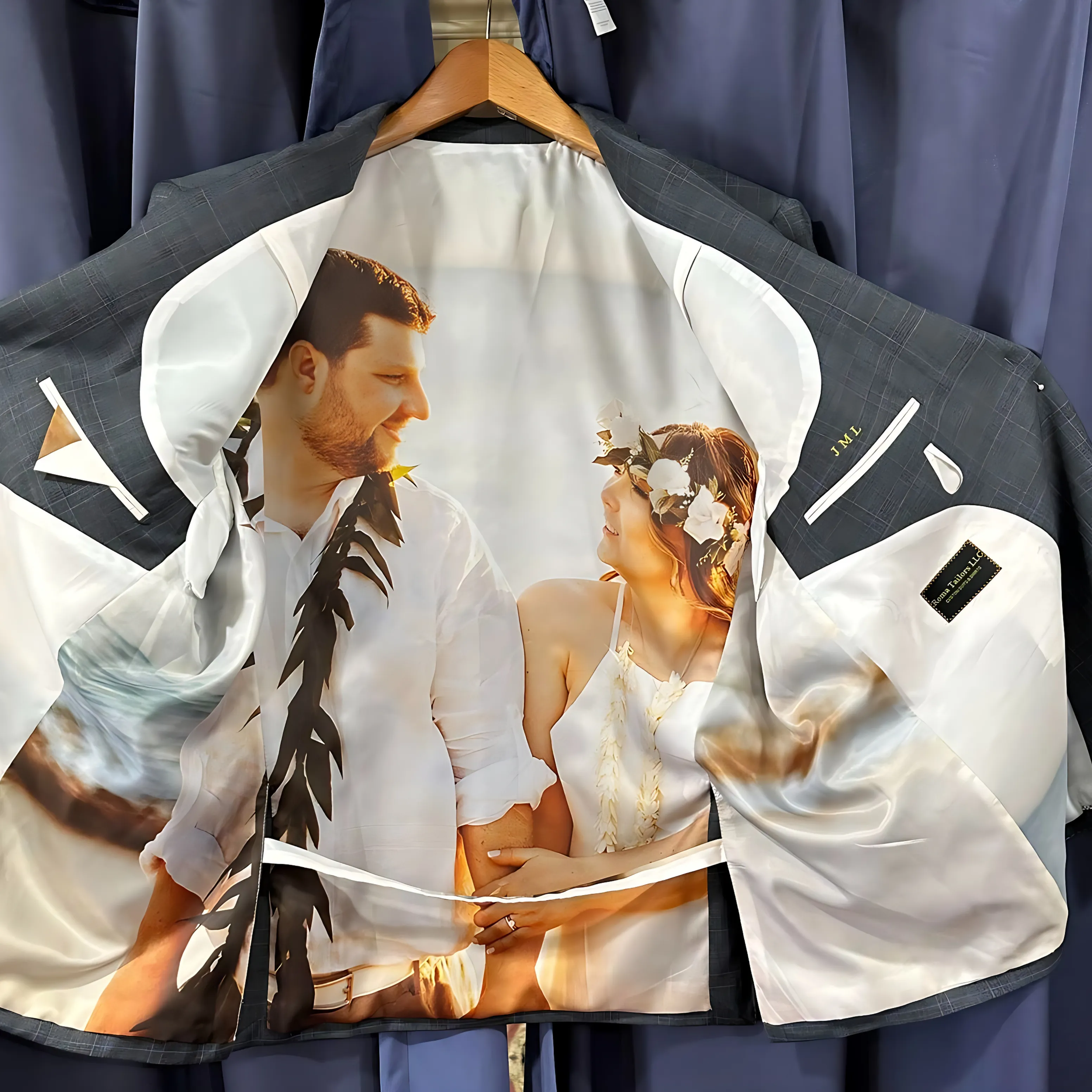 Luxe Gold Essence - Custom Blazer