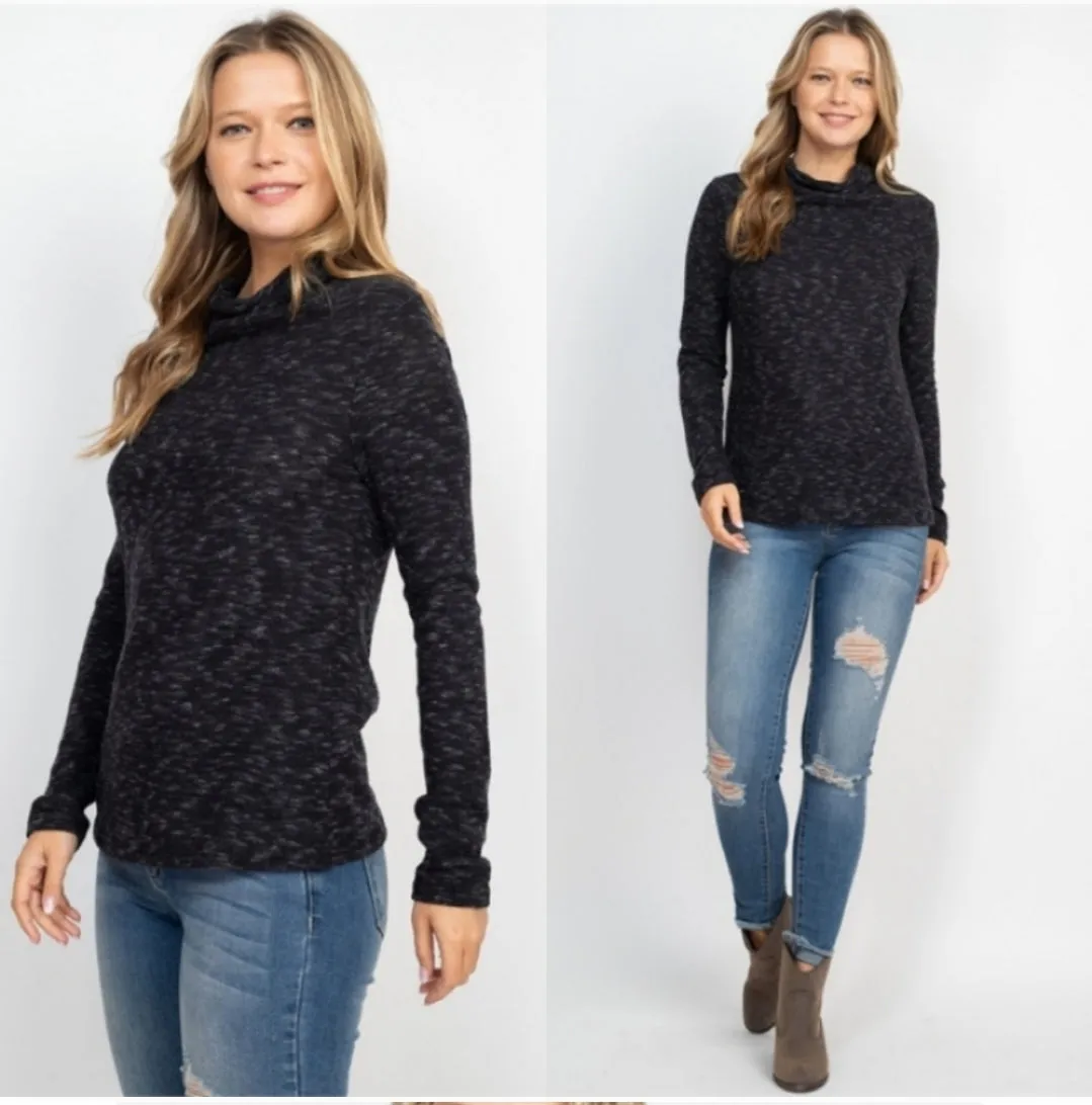 Marble Knit Top