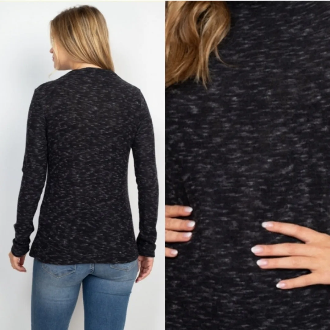 Marble Knit Top