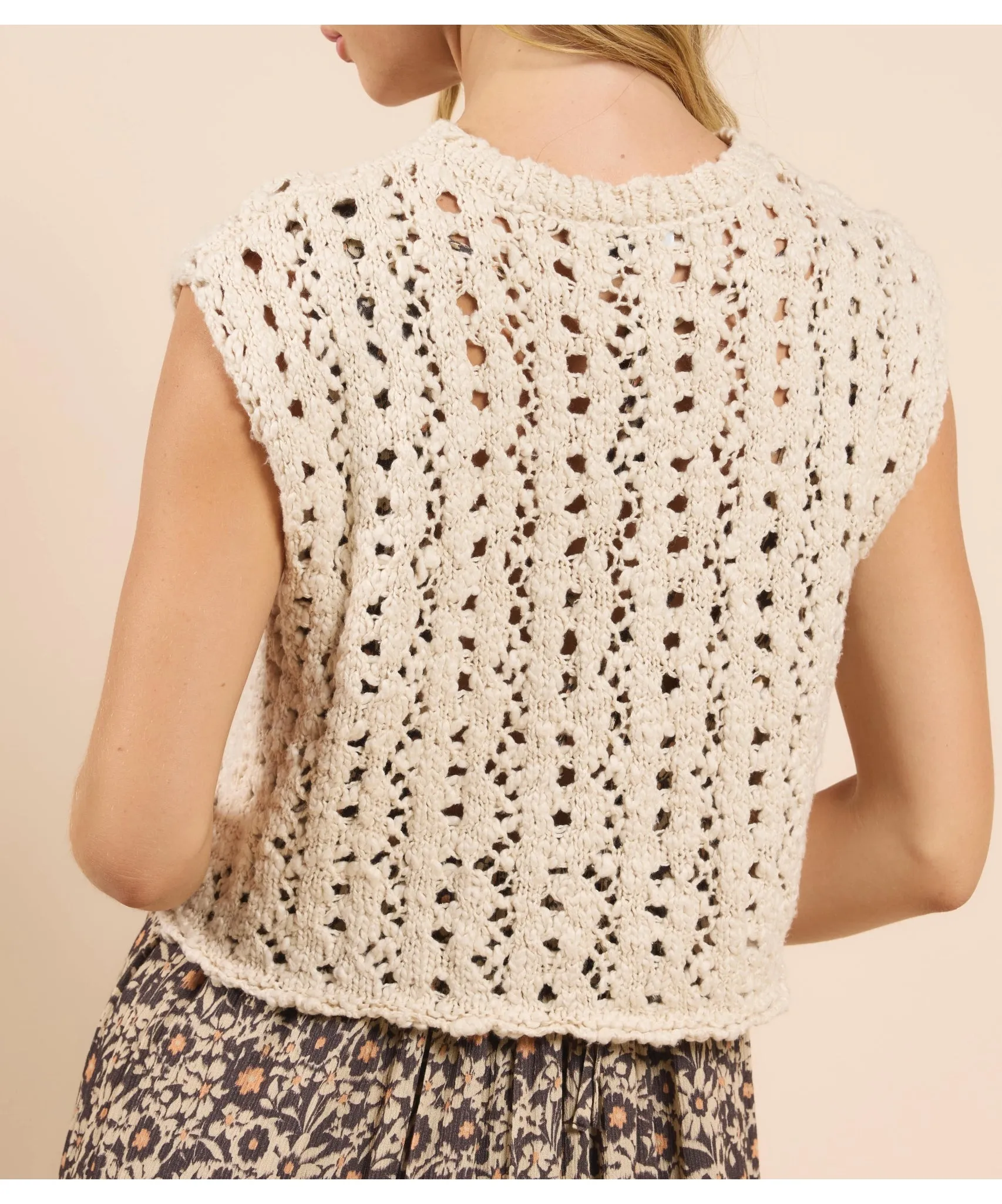 Meadow Open Knit Tank