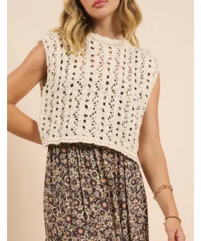 Meadow Open Knit Tank