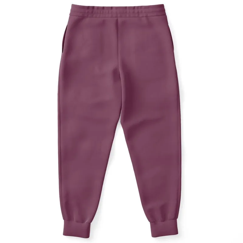 Medium Dark Magenta Joggers | Unisex | with PLUS sizes | Medium Dark Pastel Magenta | C0M60Y0K60