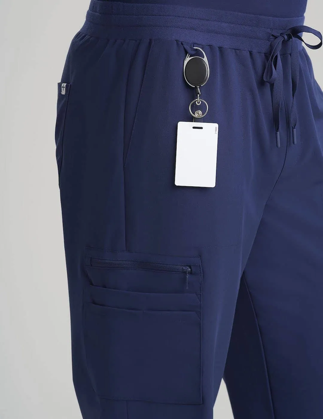 Mens Jogger Scrub Pants - Navy