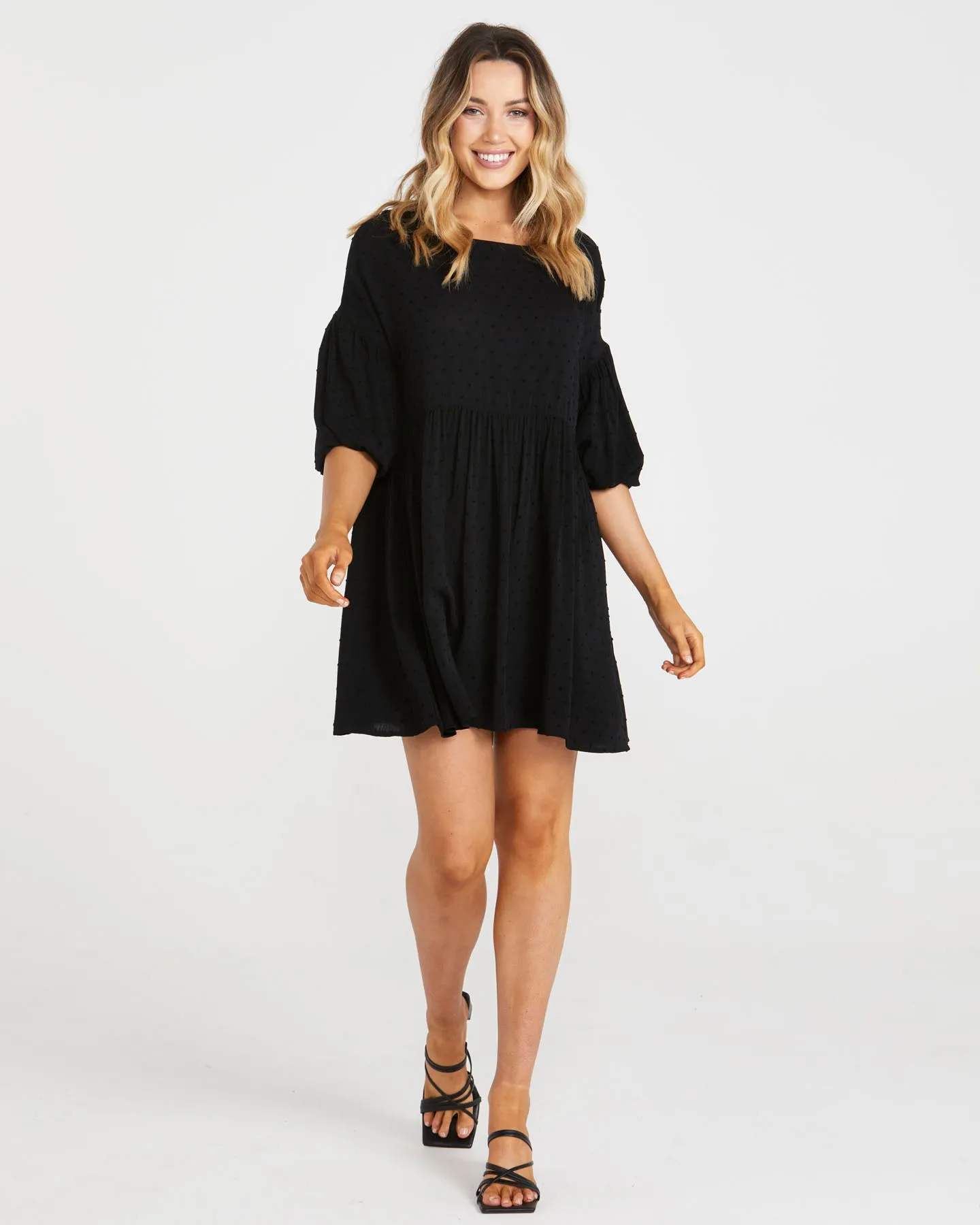 Millie Sack Dress - Black