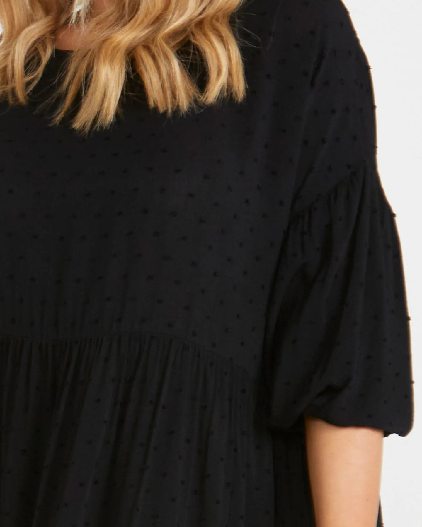 Millie Sack Dress - Black