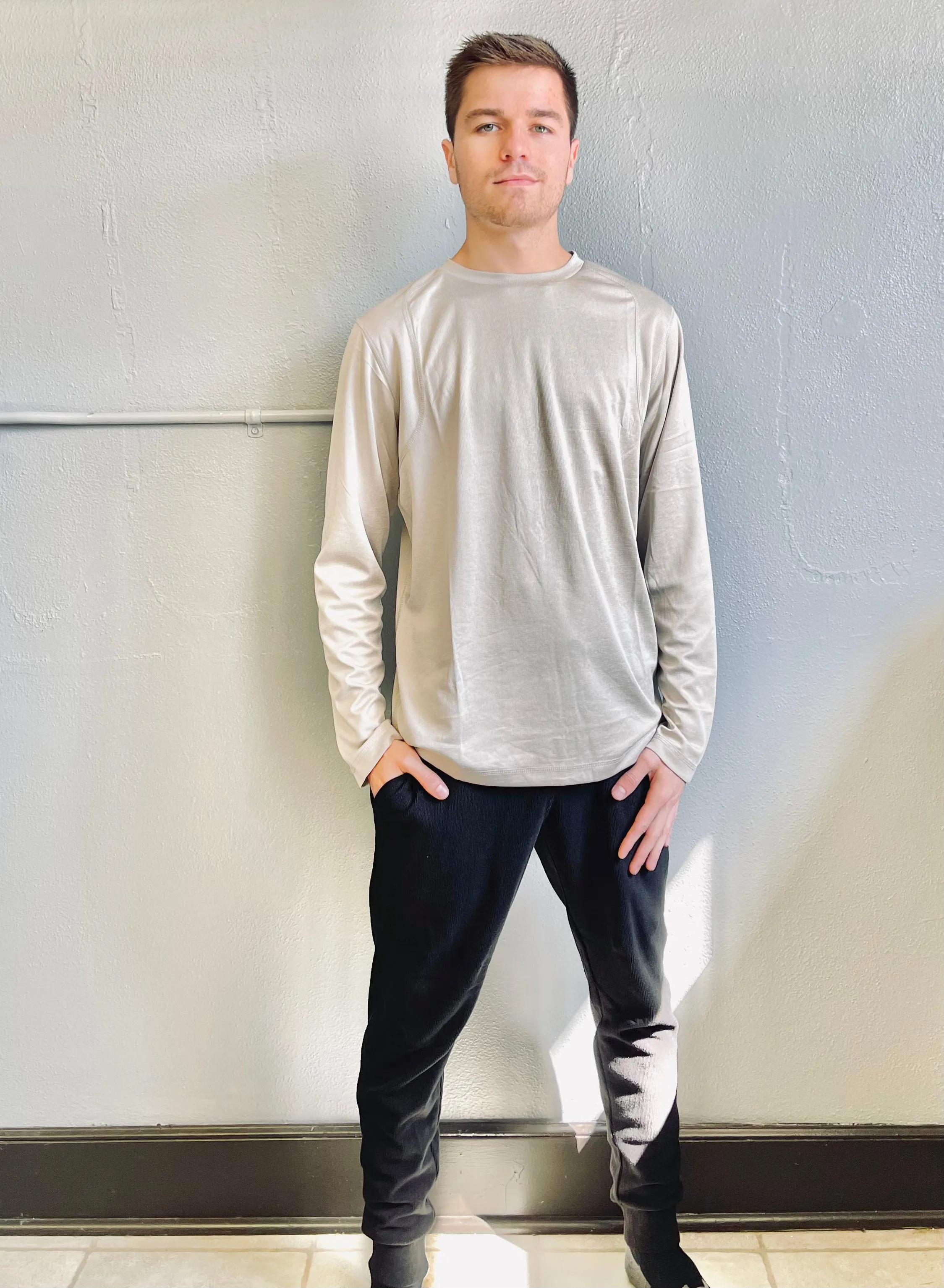 MONO B MEN- Micro Ribbed Joggers