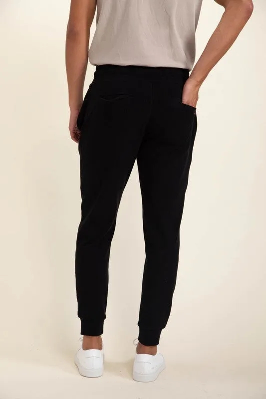 MONO B MEN- Micro Ribbed Joggers