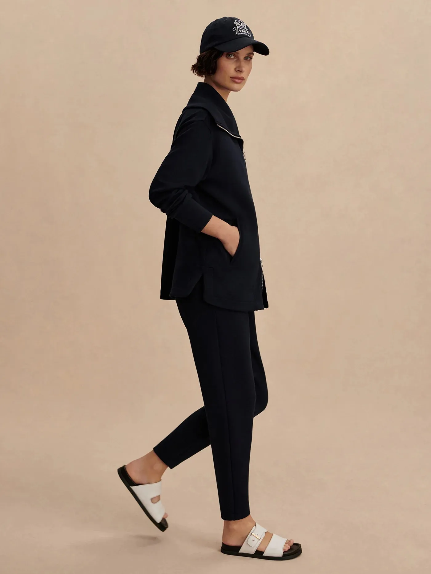 Navy Slim Pant 27.5"