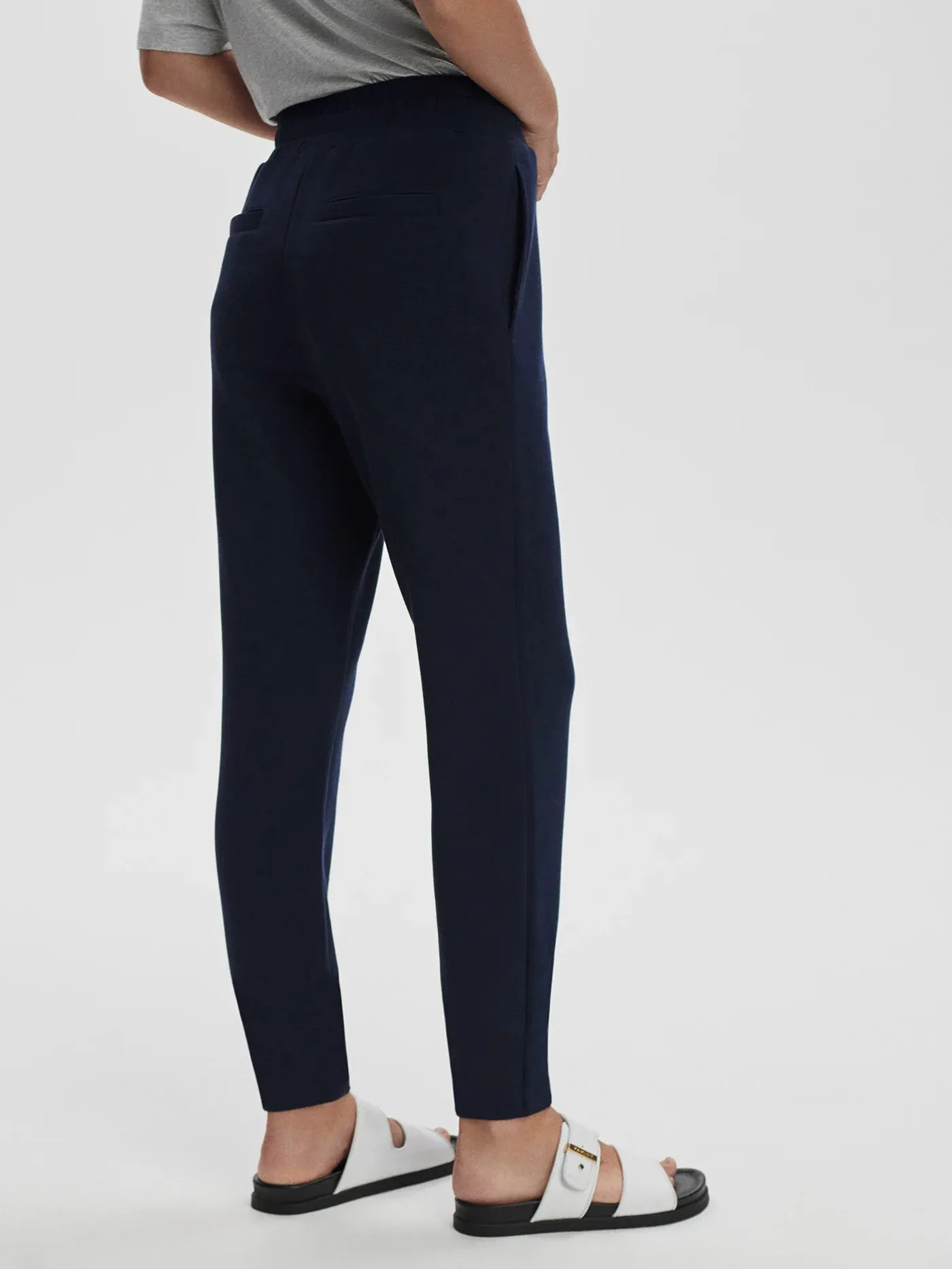 Navy Slim Pant 27.5"