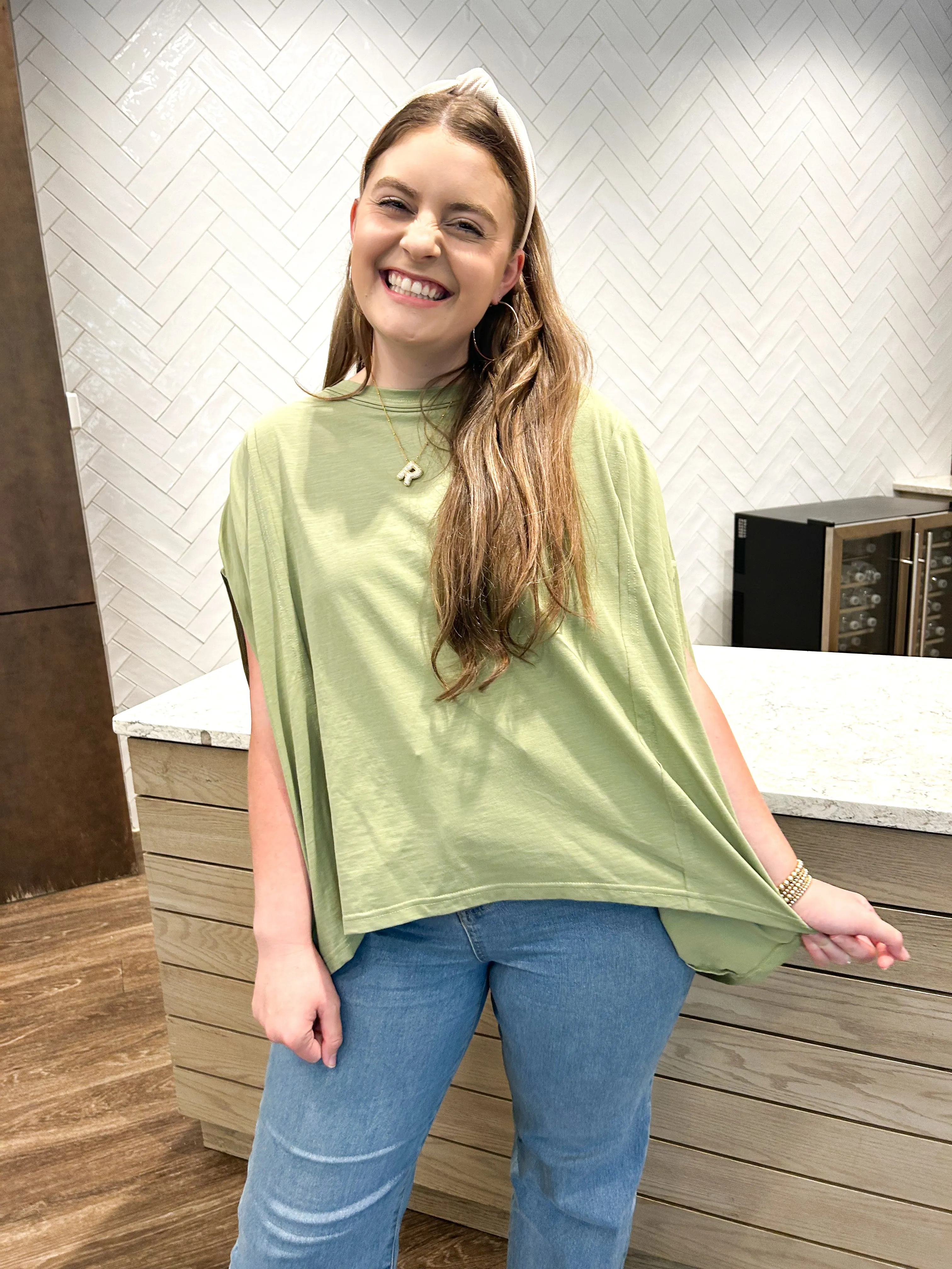 New Day Drop Sleeve Top