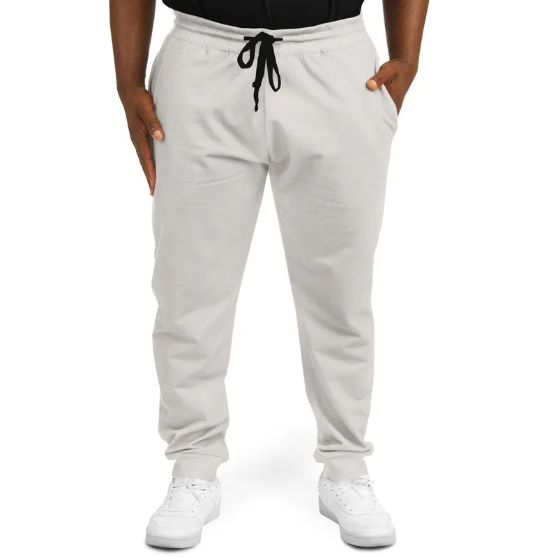 Pale Brown Joggers | Unisex | with PLUS sizes | Light Muted Pale Brown | C10M10Y10K0