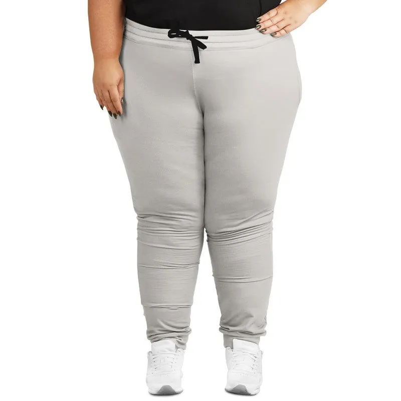 Pale Brown Joggers | Unisex | with PLUS sizes | Light Muted Pale Brown | C10M10Y10K0