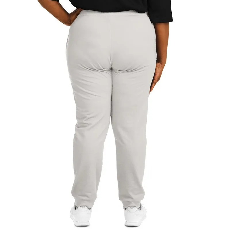 Pale Brown Joggers | Unisex | with PLUS sizes | Light Muted Pale Brown | C10M10Y10K0