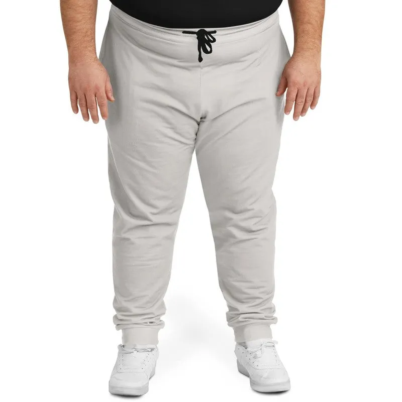 Pale Brown Joggers | Unisex | with PLUS sizes | Light Muted Pale Brown | C10M10Y10K0