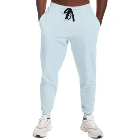 Pale Cyan Joggers | Unisex | with PLUS sizes | Bright Pale Cyan | C10M0Y0K0
