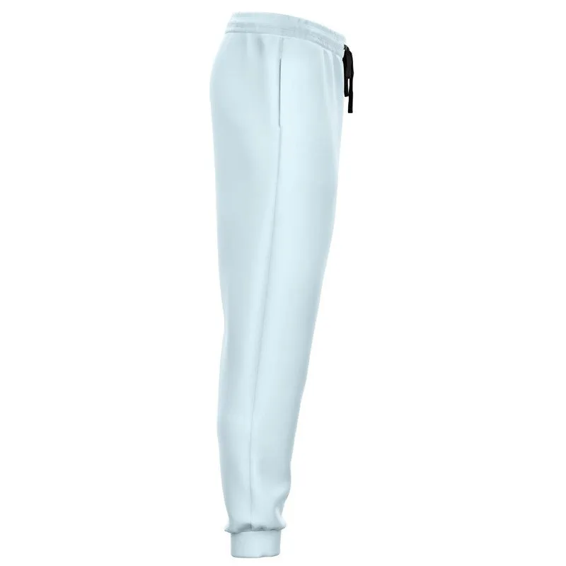 Pale Cyan Joggers | Unisex | with PLUS sizes | Bright Pale Cyan | C10M0Y0K0