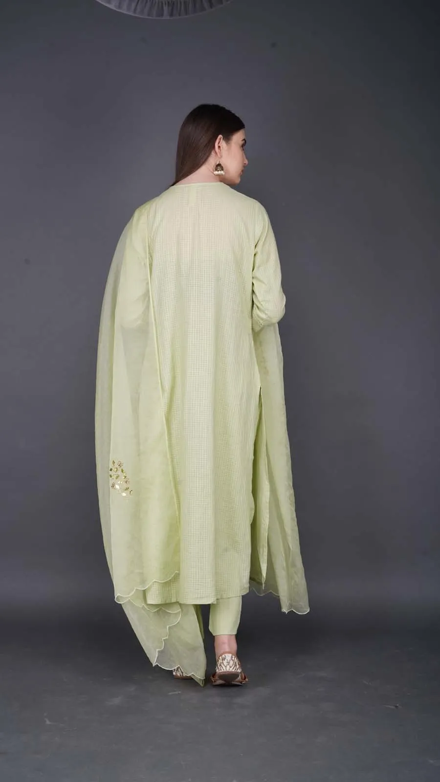 Pale Green Suit Set