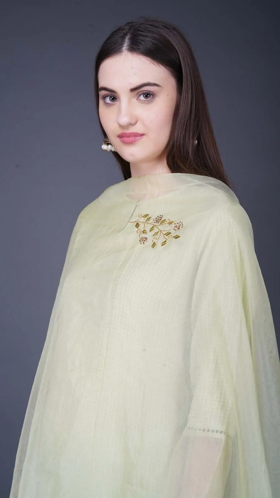 Pale Green Suit Set