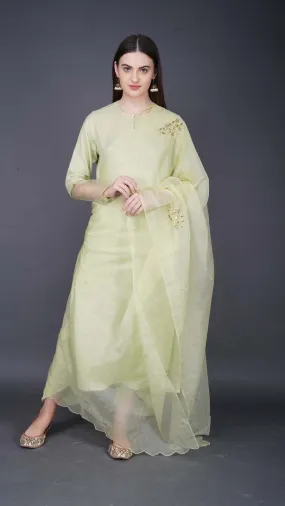 Pale Green Suit Set