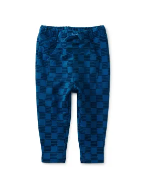 Pocket of Sunshine Pants - Striped Checkboard