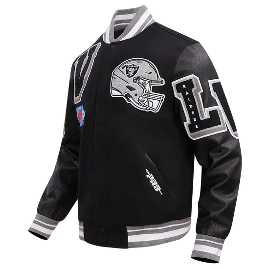 Pro Standard Jacket - NFL Las Vegas Raiders - Black And Grey  - For6410413