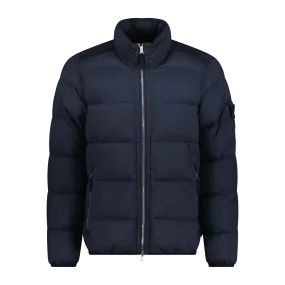 Puffer Jacket In Seamless Tunnel Nylon Navy