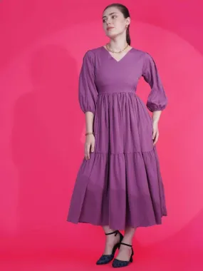 Purple Bliss Maxi Dress