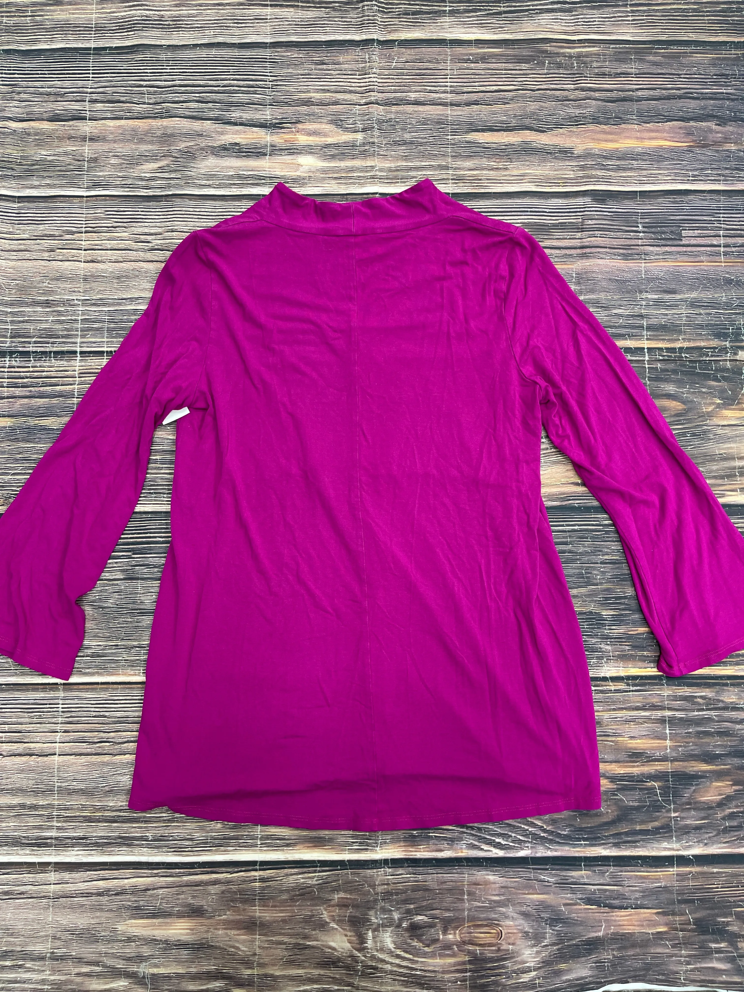 Purple Tunic Long Sleeve Eileen Fisher, Size M
