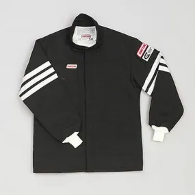 Simpson - 2 Layer Driving Jacket X-Large, Black Gabardine Nomex SFI-5
