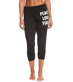 Spiritual Gangster Peace Love and Yoga Dharma Joggers