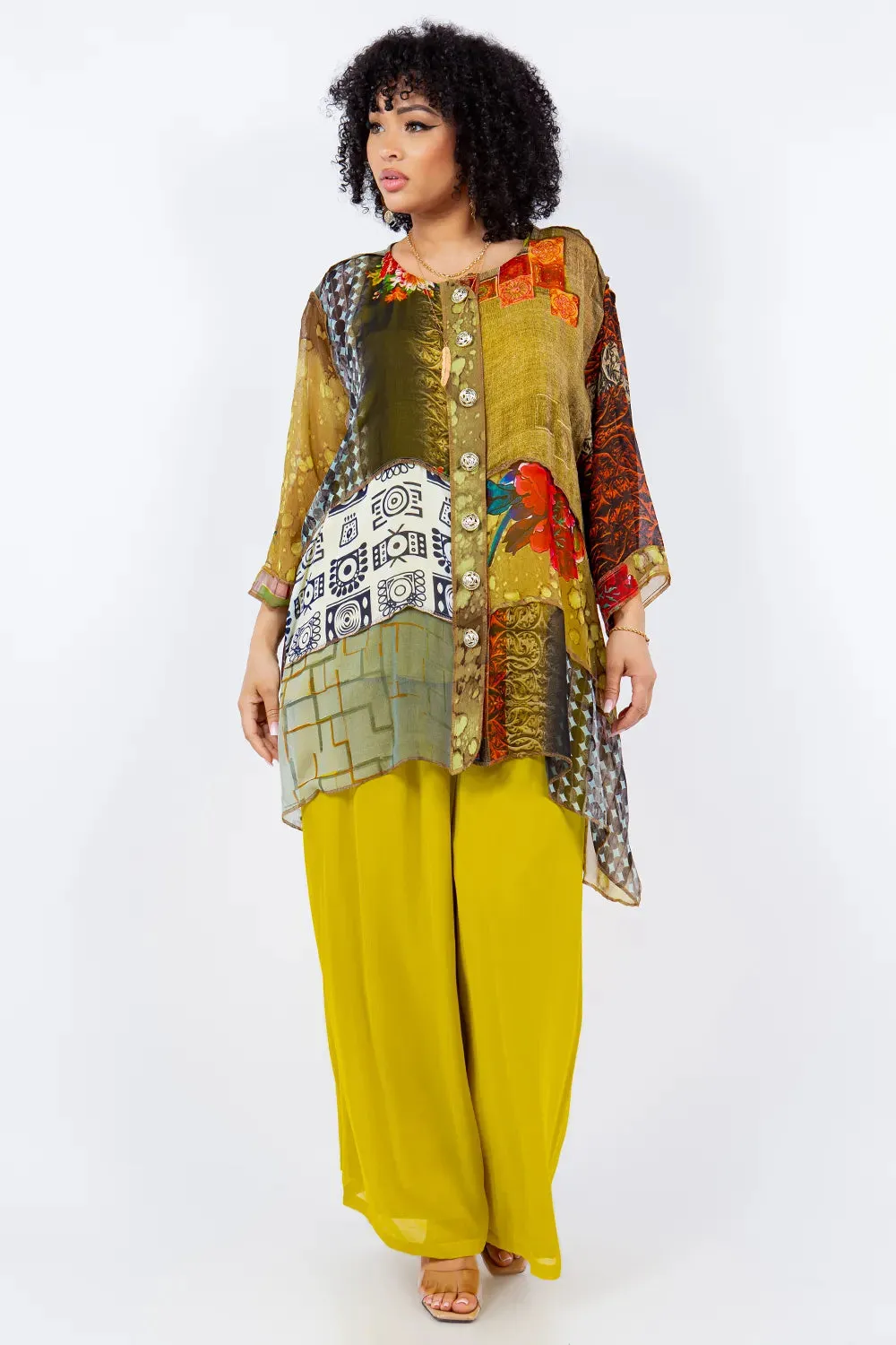 Sterling Style Short Happy Coat - 5954SHC GOLD