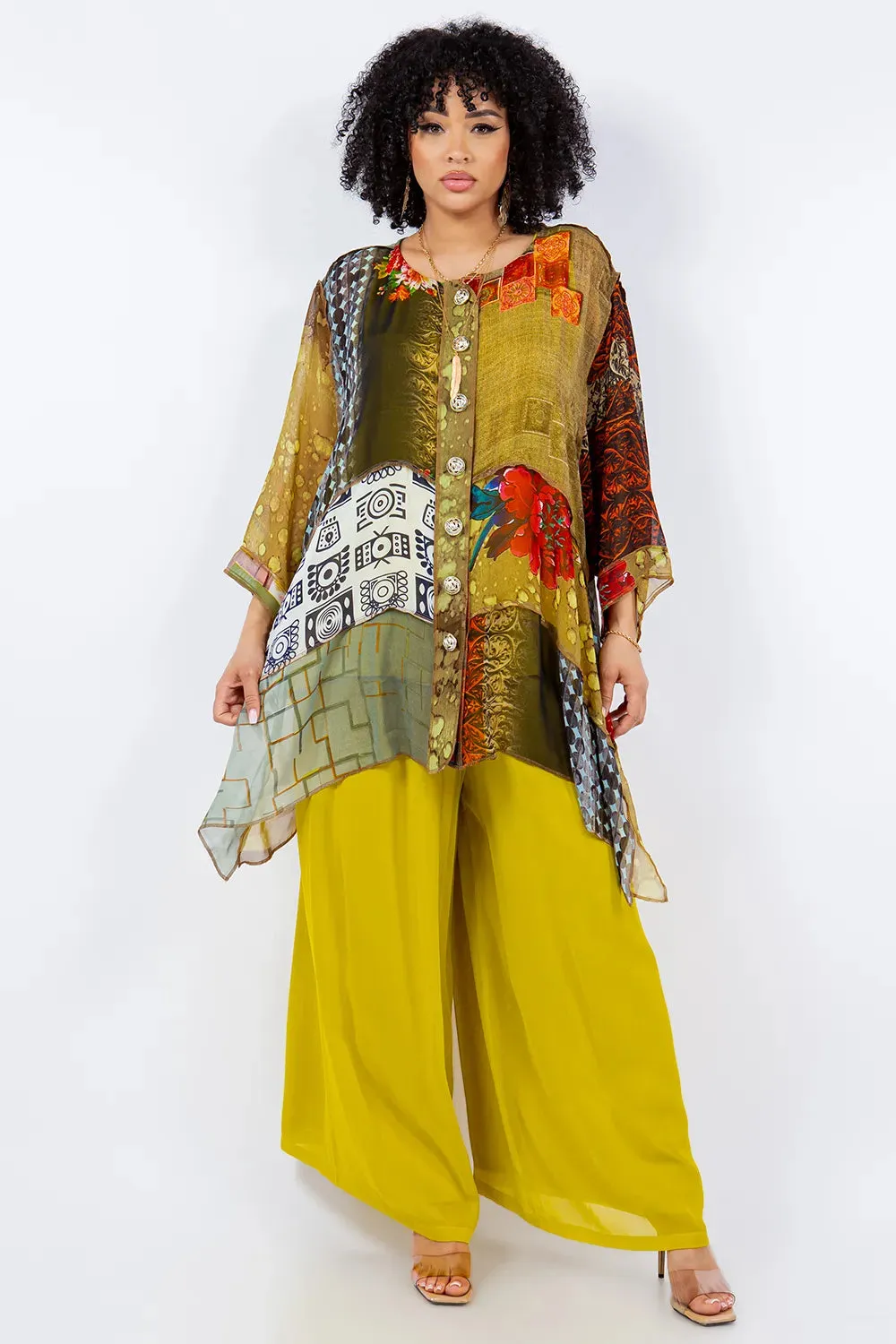 Sterling Style Short Happy Coat - 5954SHC GOLD