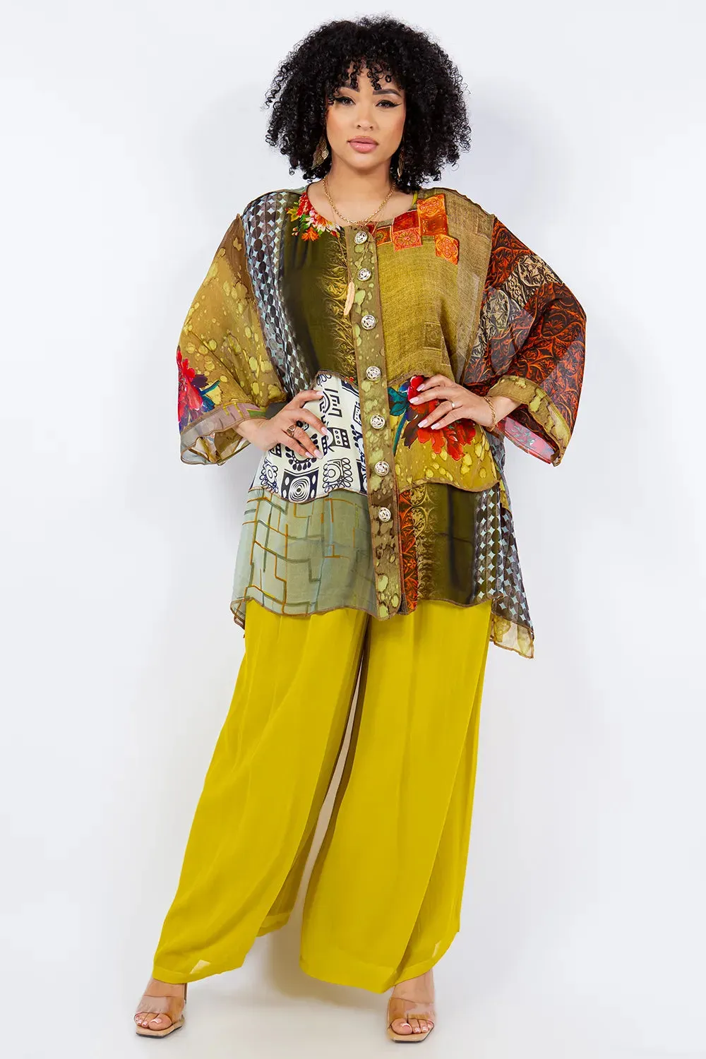 Sterling Style Short Happy Coat - 5954SHC GOLD