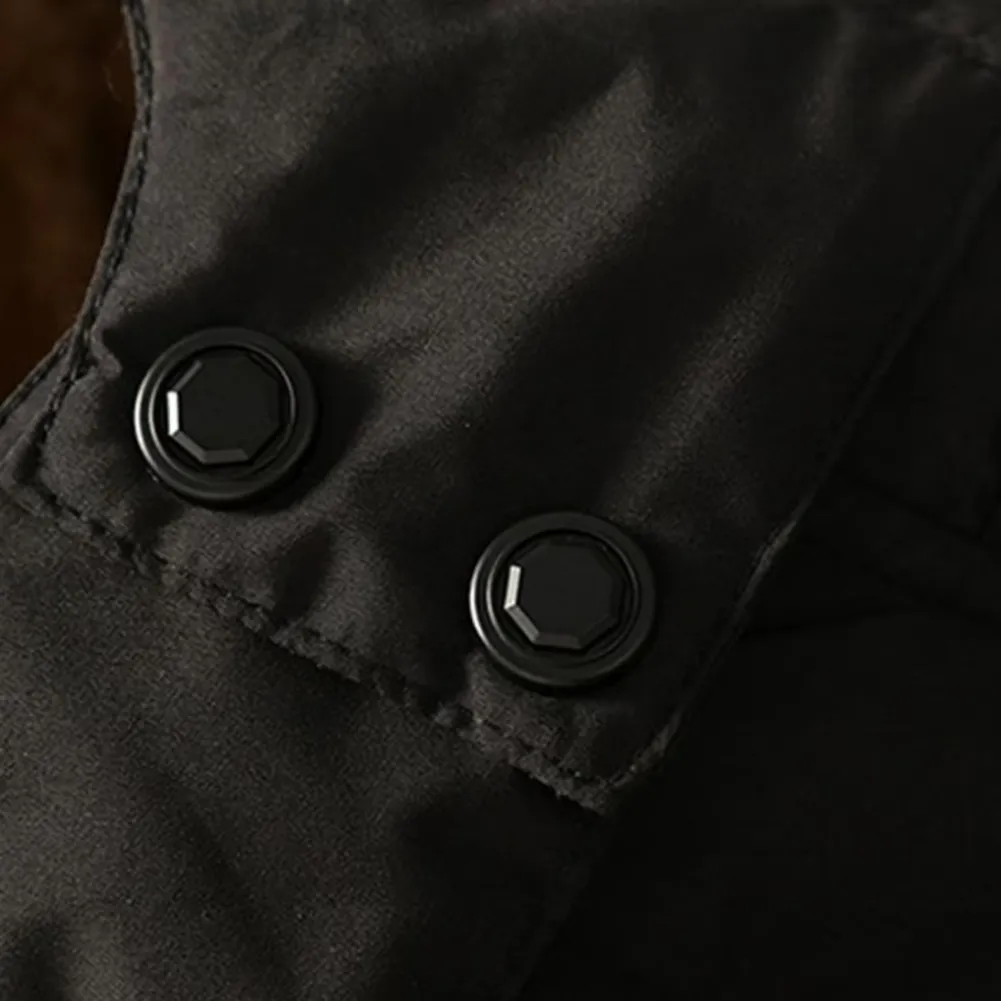 Storvek - Puffer Jacket Heren met Bontvoering en Capuchon, Winddicht, Warm & Geïsoleerd