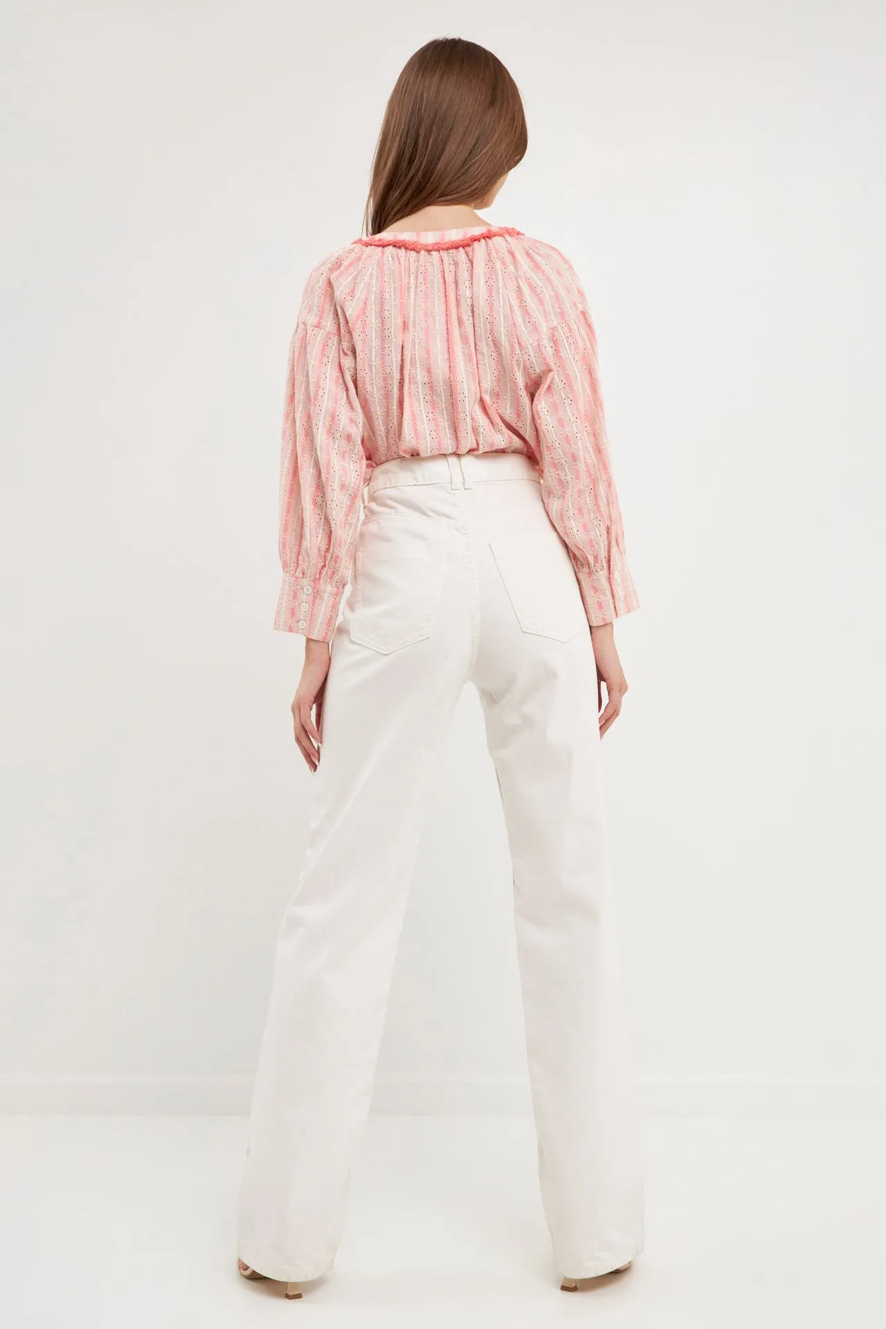 Striped Embroidered Tunic