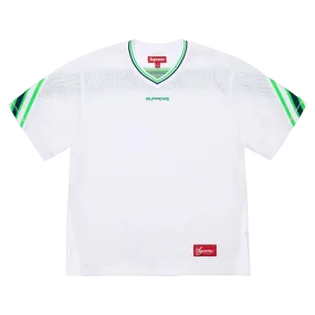 Supreme Jacquard Rib Football Jersey 'White'