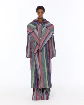 The Double Lapel Overcoat : Stripe 198