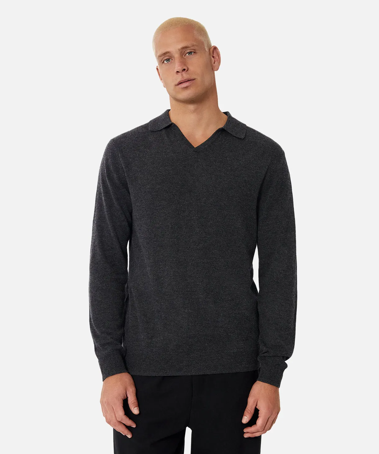 The Dover Knit - Charcoal Marle